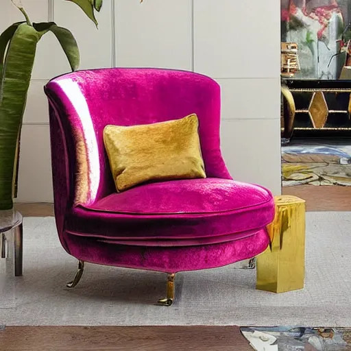 Prompt: an award winning maximalist chair