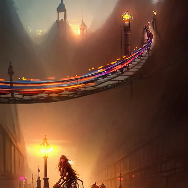 Prompt: epic professional digital art of 👡 ⌛️ 🎢 🚴 , best on artstation, cgsociety, wlop, Behance, pixiv, astonishing, impressive, outstanding, epic, cinematic, stunning, bounce lighting, gorgeous, concept artwork, much detail, much wow, masterpiece.