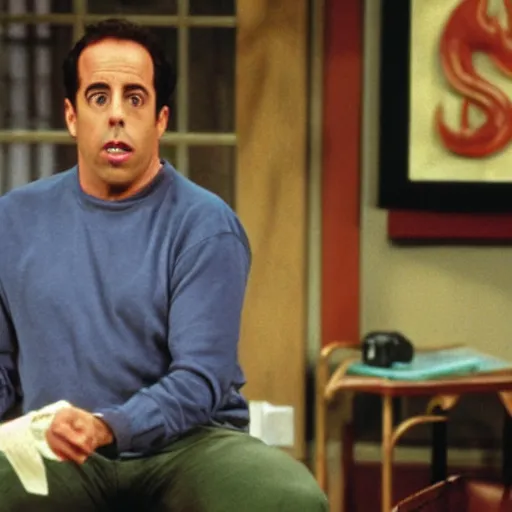 Prompt: Jerry Seinfeld in it's always sunny in Philadelphia