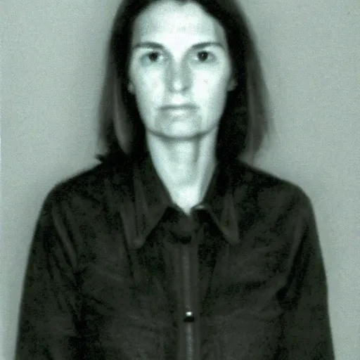 Image similar to portrait photo of nathalie coste cerdan, mugshot low quality