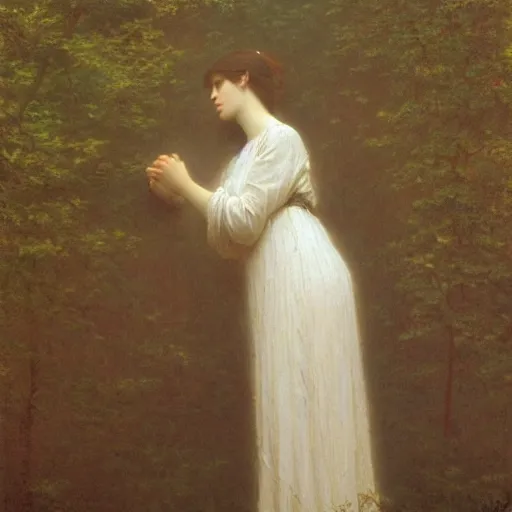 Image similar to the beauty of tranquillity by jules joseph lefebvre