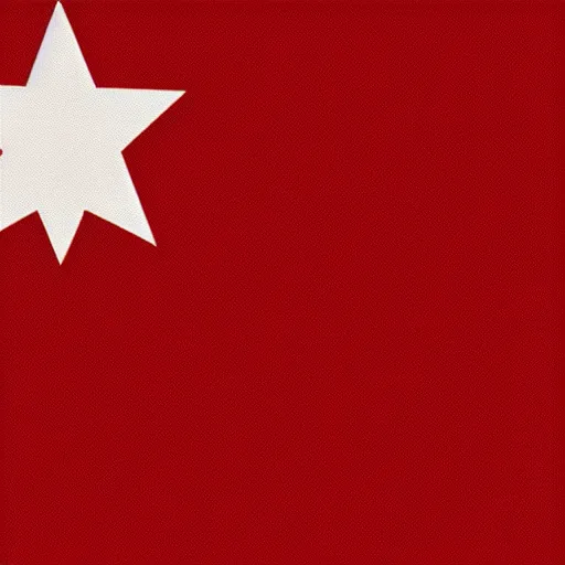 Image similar to morroco communist flag