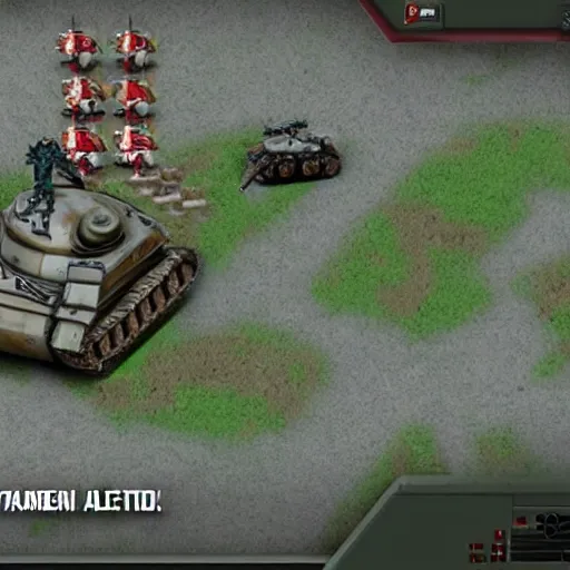 Prompt: Jordan Peterson Panzer in Command and Conquer Red Alert 3