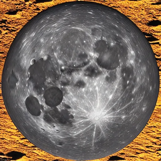 Prompt: rocky moon, perfectly spherical, nasa