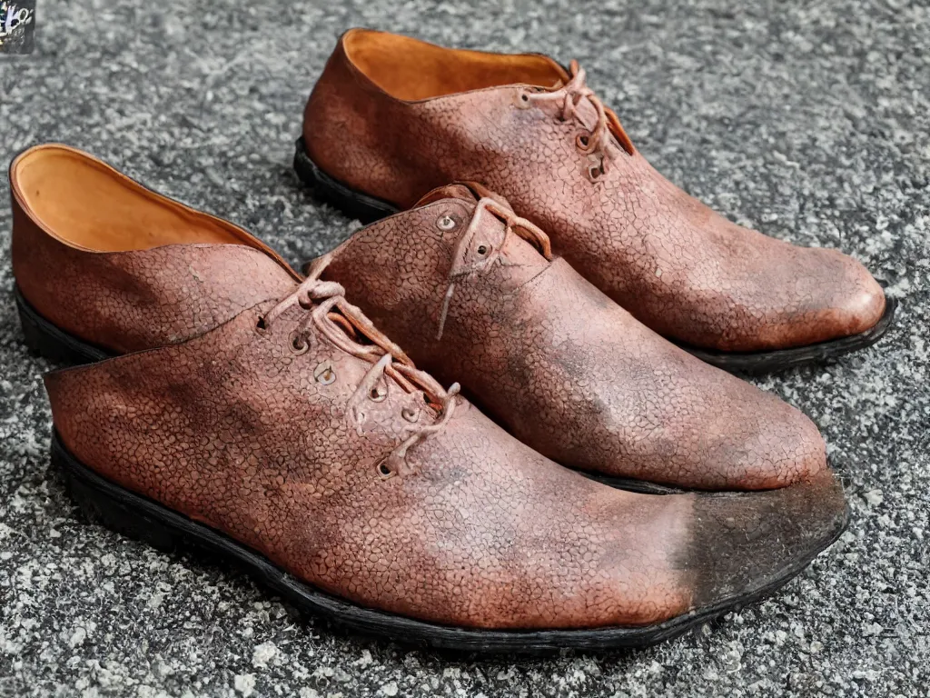 Image similar to product shot of Cthulhu's shoes