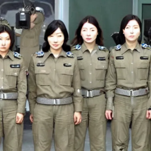 Image similar to female south korean counterterrorist unit 7 0 7 th special mission group