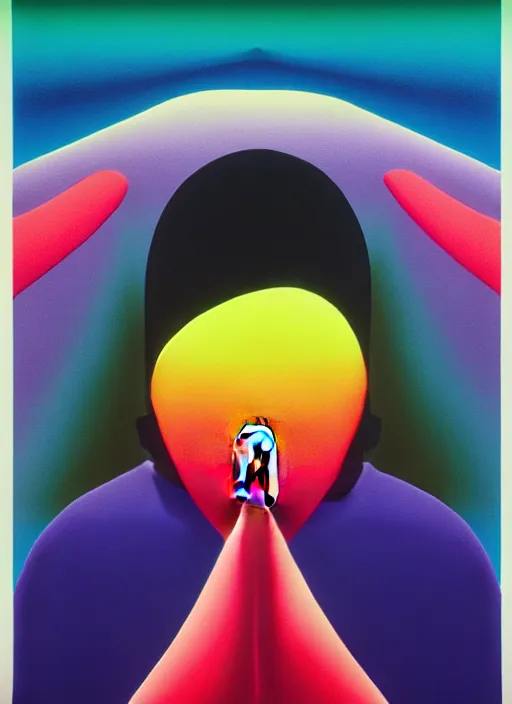 Image similar to insight a men by shusei nagaoka, kaws, david rudnick, airbrush on canvas, pastell colours, cell shaded!!!, 8 k