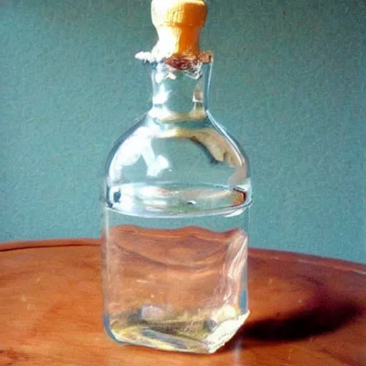 Image similar to a ship in a bottle !dream a ship in a bottle