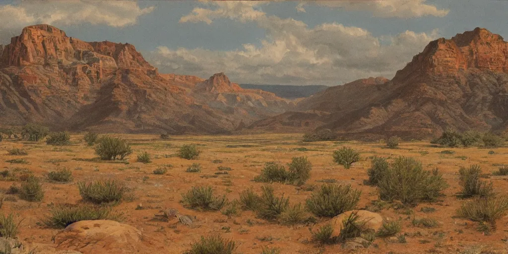 Prompt: American West scenery, high detailed