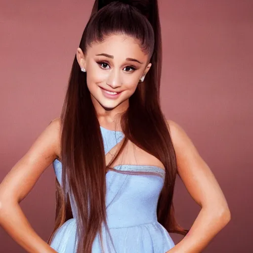 Prompt: ariana grande face