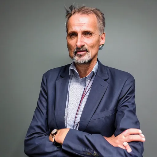 Image similar to photo of jurgen schmidhuber, godfather of all ai