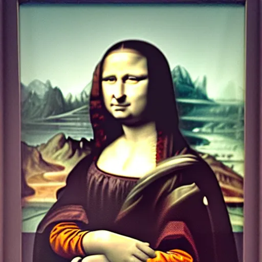 Prompt: butterbean as the mona lisa