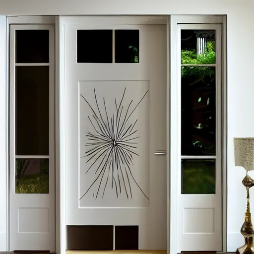 Prompt: contemporary interior door design