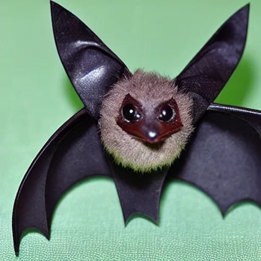 Image similar to cute bat with daggers