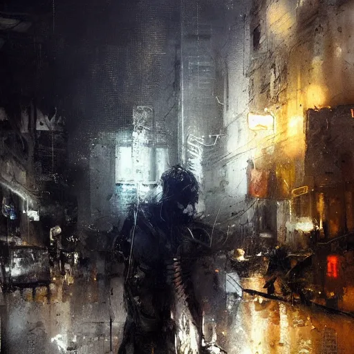 Prompt: knight holds lightning in his hand lightning all over the place bolts of lighting everywhere, realistic, ultrahd, jeremy mann painting