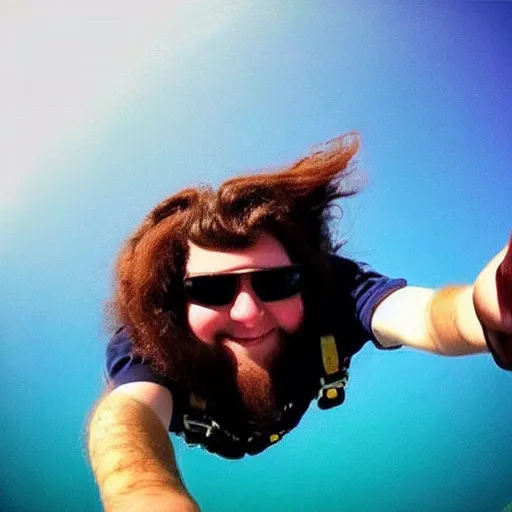 Prompt: “GoPro footage of Hagrid skydiving accident”