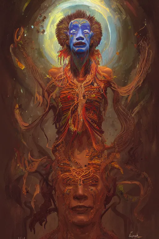 Prompt: The Ayahuasca Spirit, by Eddie Mendoza