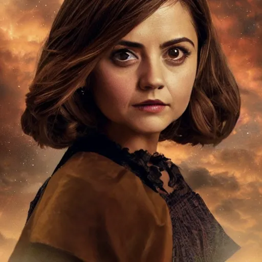 Image similar to jenna coleman as a witch
