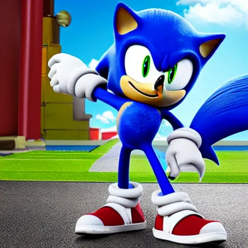 Image similar to sonic