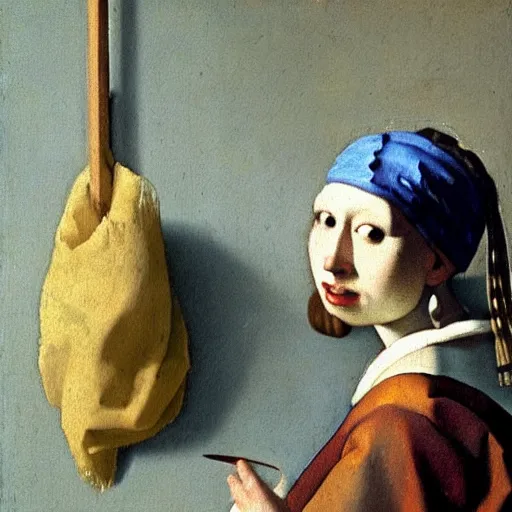 Image similar to an empty oyster, by johannes vermeer