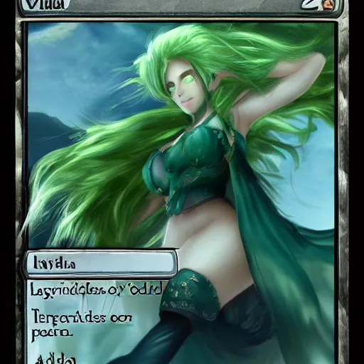 Image similar to Rydia of Mist