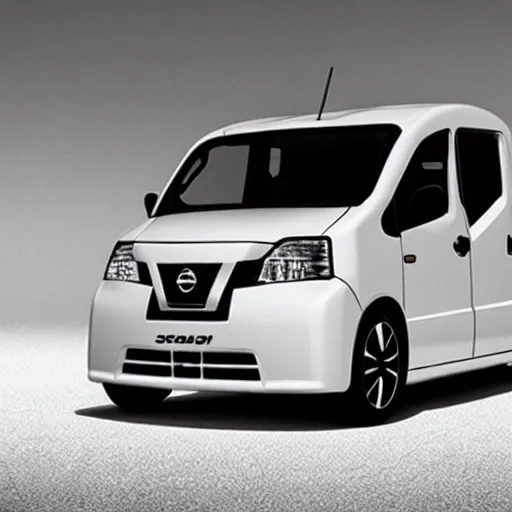 Prompt: Nissan S-Cargo, anime style