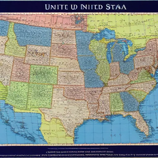 Image similar to Map resembling the United States