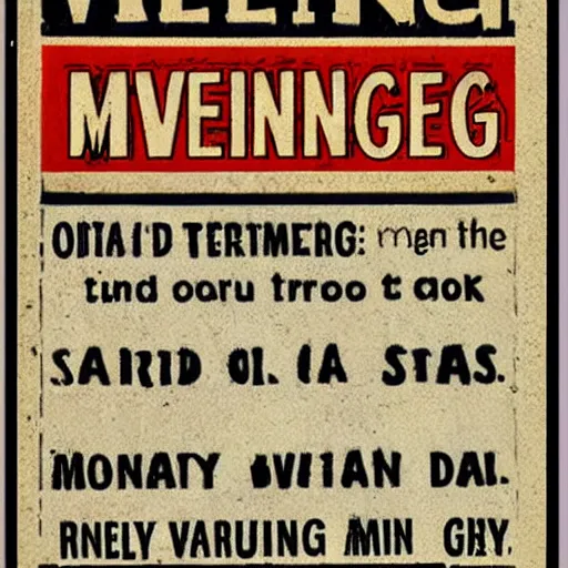 Image similar to vintage fire warning label