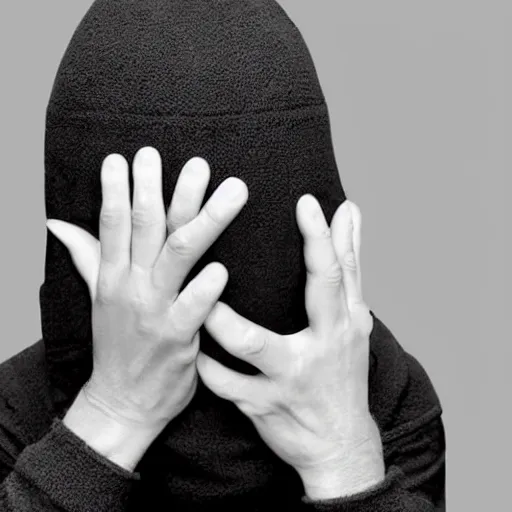Prompt: close - up facepalm gesture performed by kermit, hand over face, highly detailed,