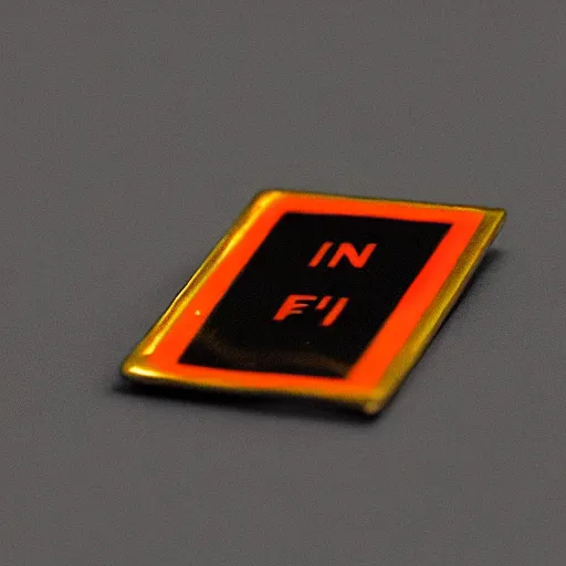 Image similar to a photo of a retro 1 9 6 0 s minimalistic clean fire warning label enamel pin, no text, studio lighting, behance