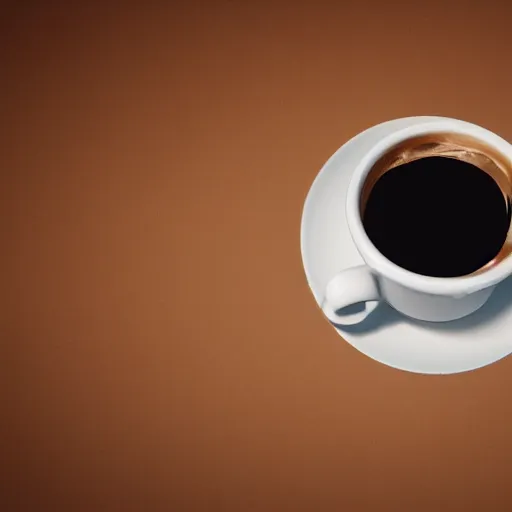 Image similar to : sloppy old cup of coffee with coffee flyingout the cup unrealengine ,cinematic, hyper realism, high detail, octane render, 8k