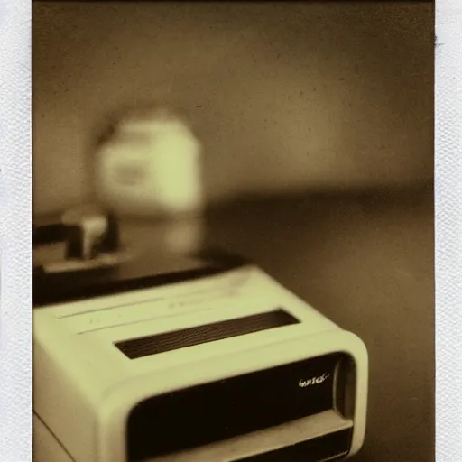 Prompt: genius dream polaroid