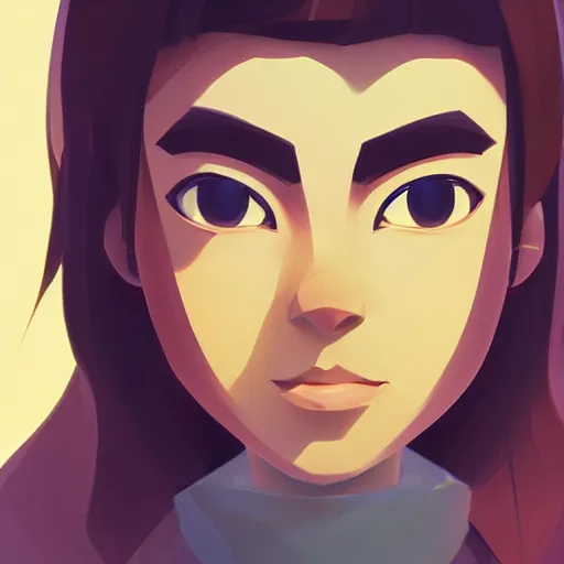 Image similar to face icon stylized minimalist nintendo, loftis, cory behance hd by jesper ejsing, by rhads, makoto shinkai and lois van baarle, ilya kuvshinov, rossdraws global illumination