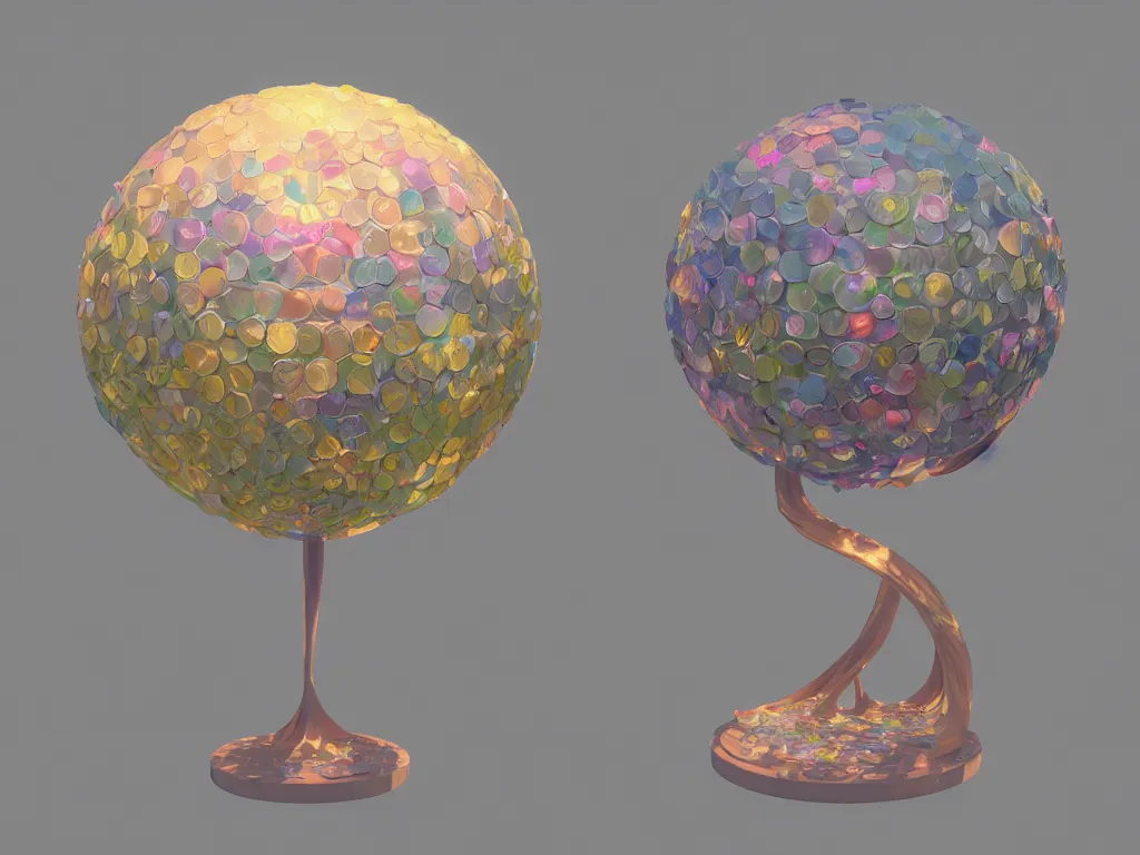 Prompt: 3 d render, sunlight study, the universe is a spheroid region 7 0 5 meters in diameter, art nouveau, by jan van huysum and ( ( ( ( ( lisa frank ) ) ) ) ), 8 k, sharp focus, octane render