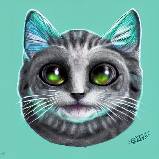 Image similar to a cute galactic alien kitten, hyper detailed, digital art