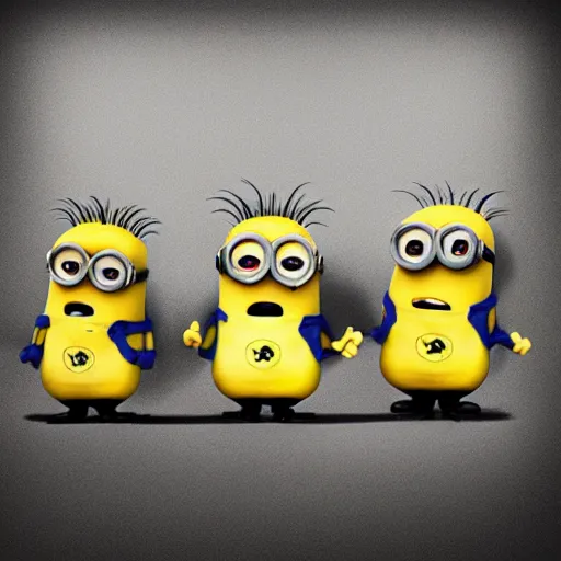 Image similar to xray of minions