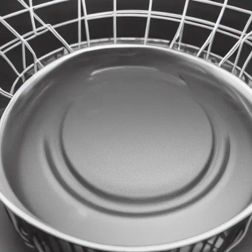 Prompt: photo of an iron skillet inside of a dishwasher, highly detailed, high quality, HD, 4k, 8k, Canon 300mm, professional photographer, 40mp, lifelike, top-rated, award winning, realistic, sharp, no blur, edited, corrected, trending