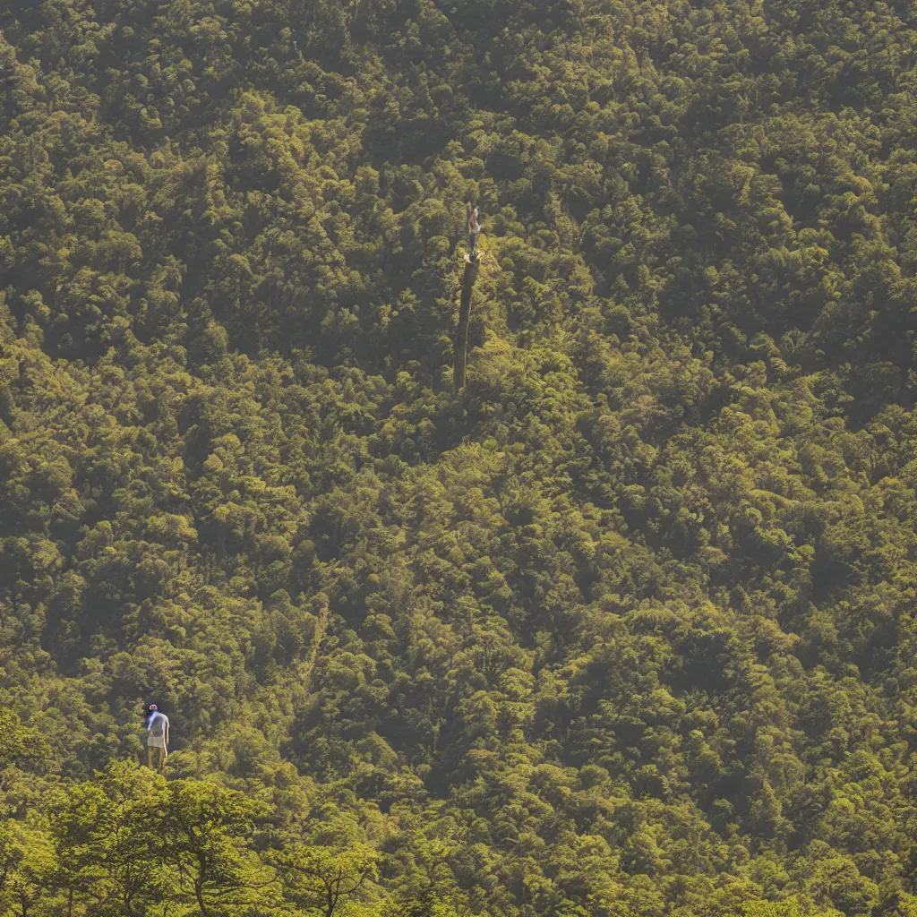 Prompt: the strider at mohonk ridge, minimalistic album cover, digital, no text, no watermarks, graphic design patterns