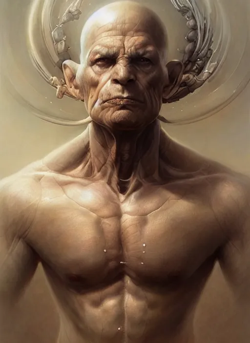 Image similar to peak human physique, elegant, highly detailed, centered, digital painting, artstation, concept art, smooth, sharp focus, illustration, artgerm, tomasz alen kopera, peter mohrbacher, donato giancola, joseph christian leyendecker, wlop, frank frazetta