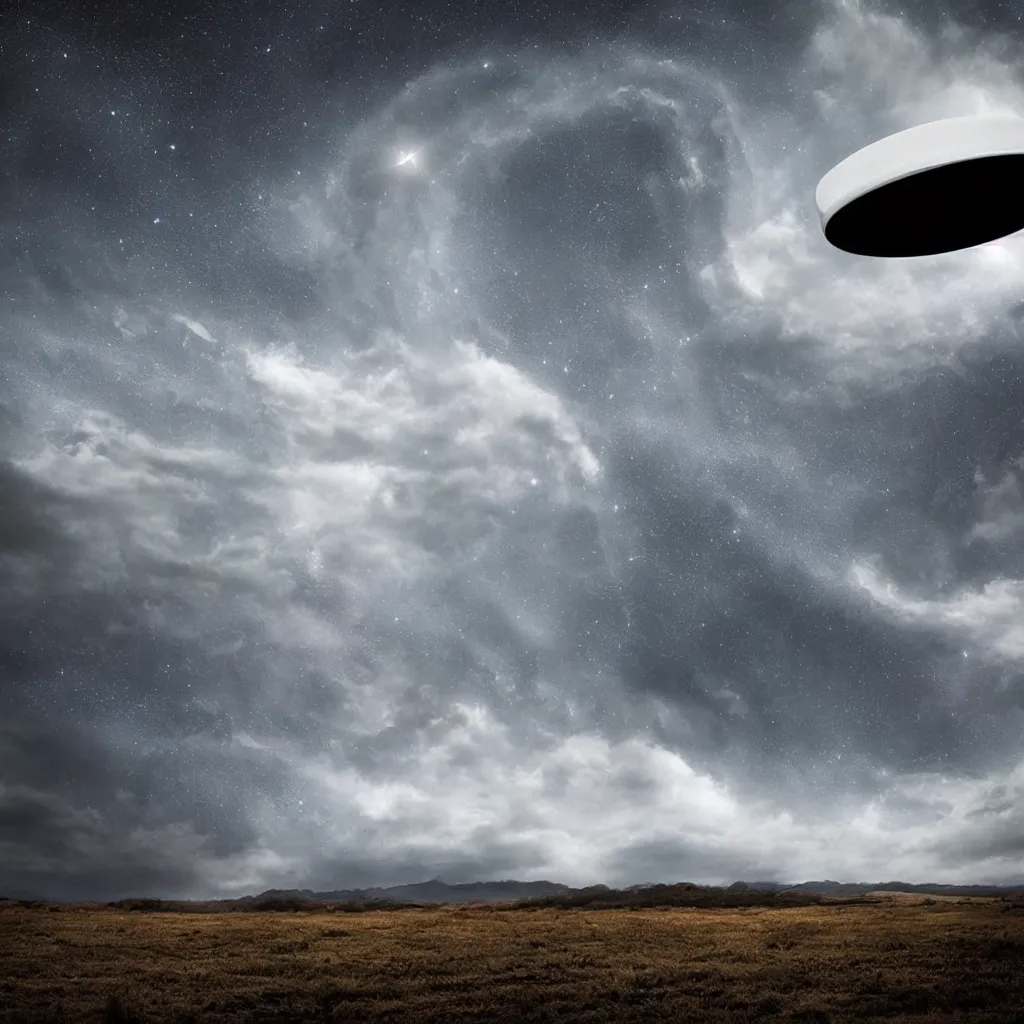 Image similar to huge mysterious ufo ignoring the laws of physics over a natural scene. detailed otherwordly material. entries in the 2 0 2 0 sony world photography awards.