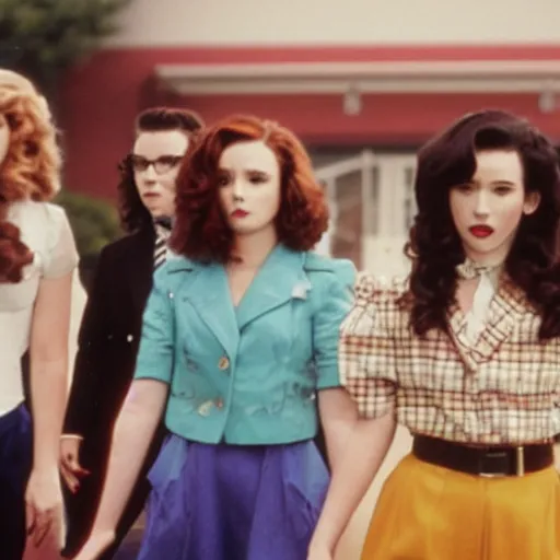 Prompt: heathers movie still