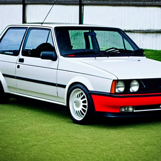 Image similar to golf mk 2 with 1 8 0 0 turbo