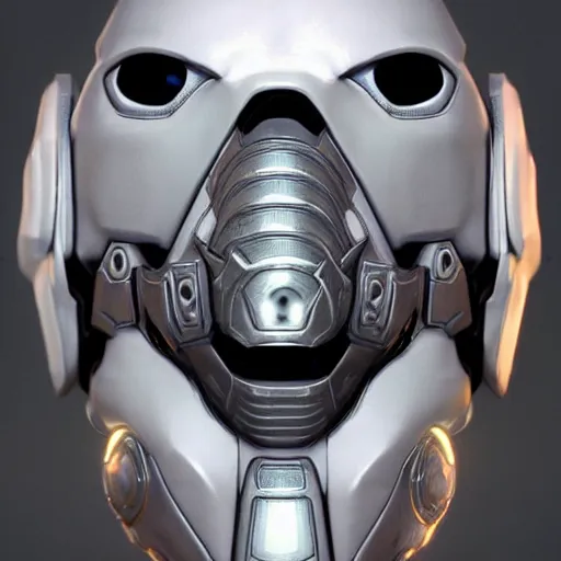 Prompt: photo realistic!! cyborg balaclava designs, very symmetrical, mecha inspired, unreal engine