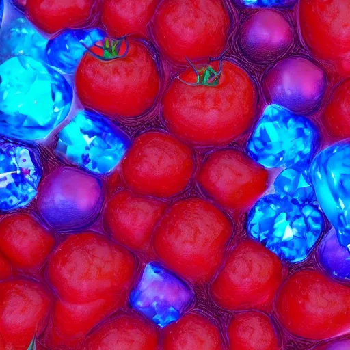 Prompt: photo of [ crystalized ] [ tomato ] trending on artstation 4 k