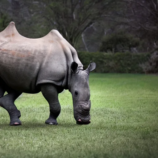 Image similar to rhino hybrid with a horse