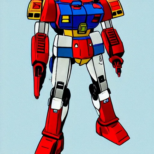 Prompt: rx-78-2 gundam in the style of banksey