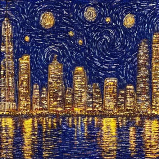 Image similar to prtrait of modern cityscape at night, 8 k, intricate, starry night, highly detailed