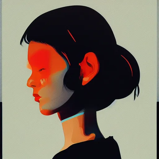 Image similar to portrait by james jean by ilya kuvshinov kintsugi