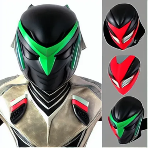 Prompt: Kamen rider helm mask from Japan