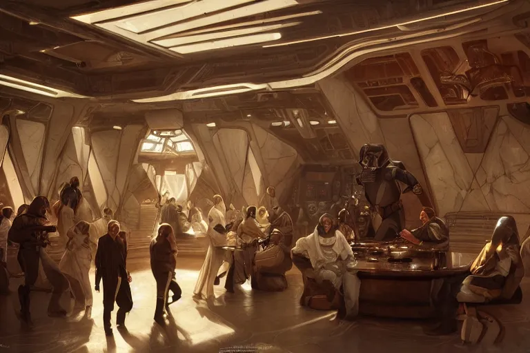 ArtStation - Cantina Bar STAR WARS - Film set